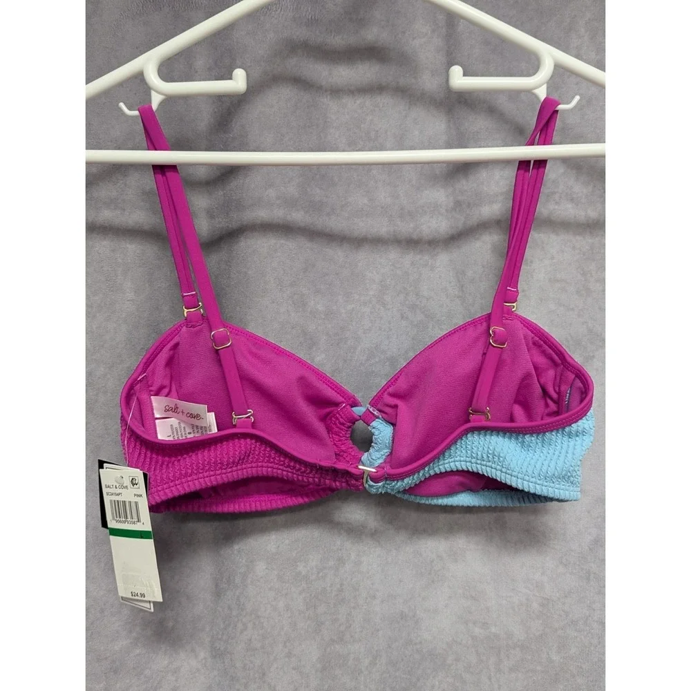 Salt & Cove Size S Womens Multi-Color Bikini Top (123)‎